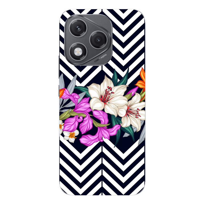 Honor 400 Lite Flower arrow Transparent Silicone TPU Θήκη